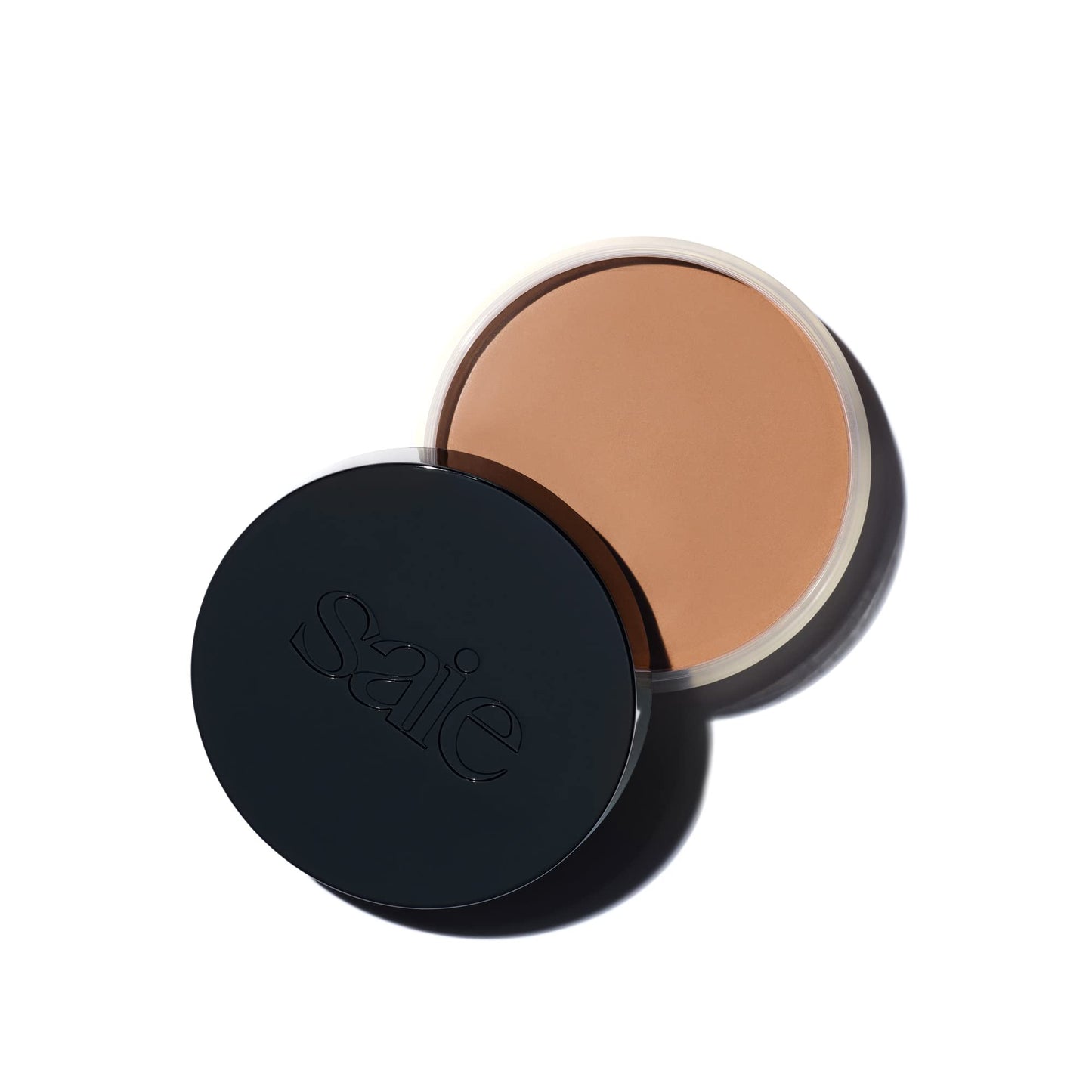 Saie Sun Melt Cream Bronzer - Buildable Balm Face Bronzer for Effortless Sculpting - Cream Contour Enriched with Vitamin C, Nourishing Skincare