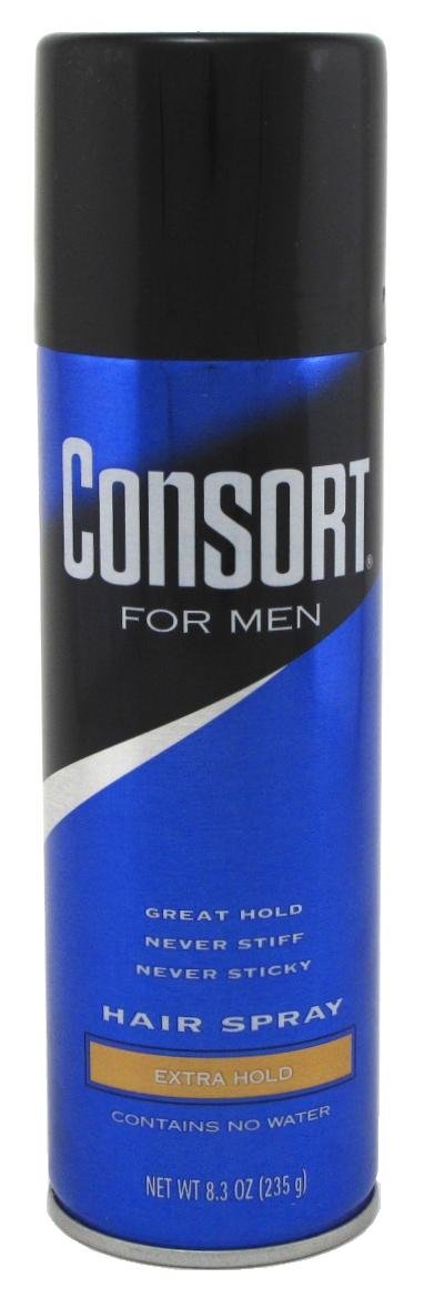 Consort For Men Hair Spray, Extra Hold 8.30 oz (Pack of 3)