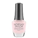 Morgan Taylor Nail Lacquer (Curls & Pearls) Light Pink Professional Lacquer, Vibrant, Chip-Resistant, Fast-Drying, Long-Lasting, High-Shine, Perfect Beauty & Personal Care Morgan Taylor