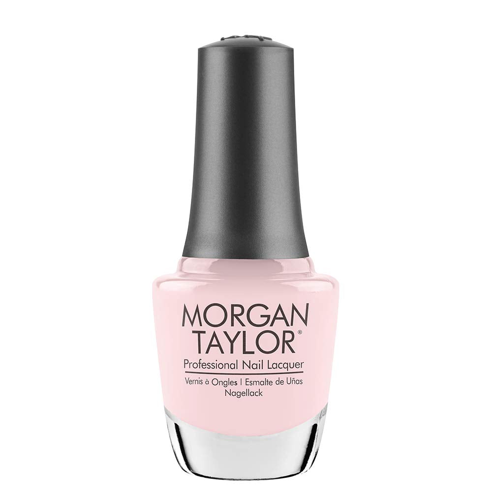 Morgan Taylor Nail Lacquer (Curls & Pearls) Light Pink Professional Lacquer, Vibrant, Chip-Resistant, Fast-Drying, Long-Lasting, High-Shine, Perfect Beauty & Personal Care Morgan Taylor