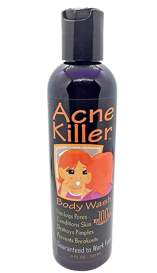 Acne Killer Black Soap Body Wash - 4 floz Beauty & Personal Care Acne Killer