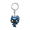 Funko POP! Keychain: DC - Blue Beetle - Blue Beetle Novelty Keyring - Collectable Mini Figure - Stocking Filler - Gift Idea - Official Merchandise…