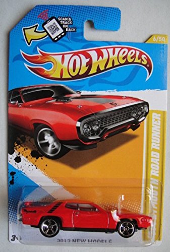 Hot Wheels 2012 New Models Red '71 Plymouth Road Runner 6/50