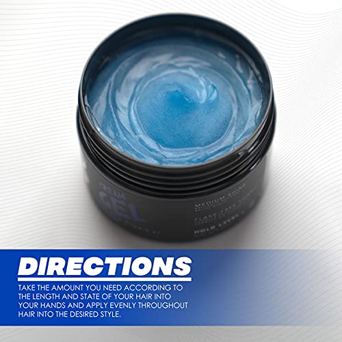 L3 Level 3 Cream Gel - Provides Volume and Medium Hold - With Vitamins to Nourish and Protect Hair Level Three Mens Hair Styling Cream (1000 ML