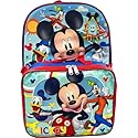 Disney Mickey Mouse 16" Backpack With Detachable Lunch Box (Mickey-Fun House)