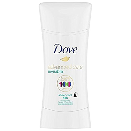 Dove Advanced Care Invisible Antiperspirant, Sheer Cool, 2.6 oz (Pack of 2) Beauty and Personal Care Dove