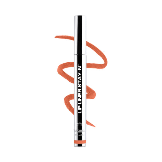 Sacheu Lip Liner STAY-N Peel Off Lip Stain - Long Lasting Waterproof Lip Tint with Hyaluronic Acid & Vitamin E - Transfer Proof Matte Finish, Vegan Beauty & Personal Care Sacheu