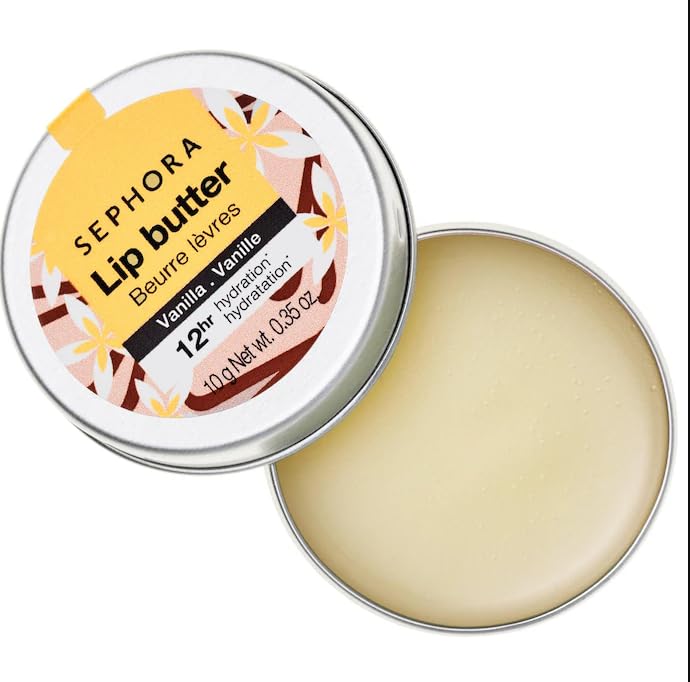 Sephora Collection Lip Butter 12 hr Hydration - Vanilla (.35 Oz) Beauty and Personal Care SEPHORA
