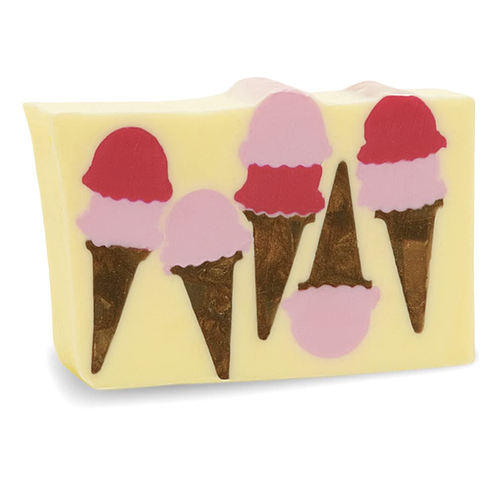 Primal Elements Wrapped Bar Soap, Waffle Cones, 5.8 Ounce
