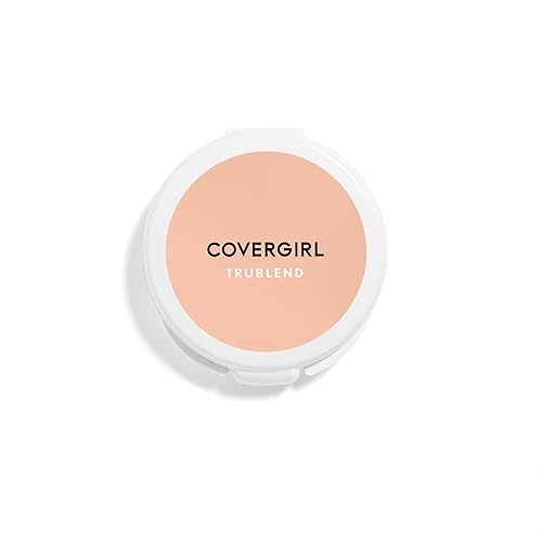 COVERGIRL truBlend Pressed Blendable Powder, Translucent Light L5-7, 0.39 Ounce (Packaging May Vary) Mineral Powder Makeup, Suitable for Sensitive