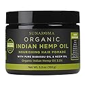 SUNAROMA Organic Hair Pomades (Indian Hemp Oil)