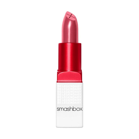 Smashbox Be Legendary Prime & Plush Lipstick | Creamy, Peptide-Infused, Lipstick with Primer for Smooth Color & Moisture Boosting Ceramides, 0.11