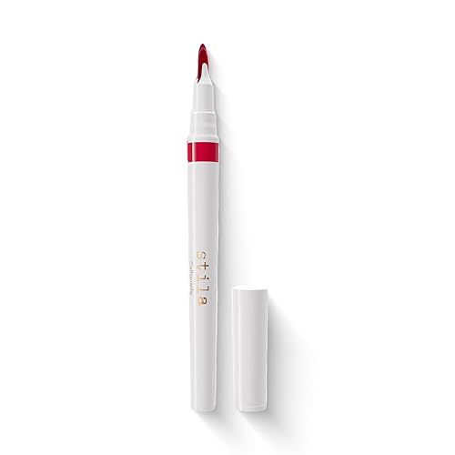 stila Calligraphy Lip Stain | Long-Lasting Tint, Moisturizing, Transfer-Proof, Lightweight, Sheer Buildable Color, Fades to a Natural Wash of Color |