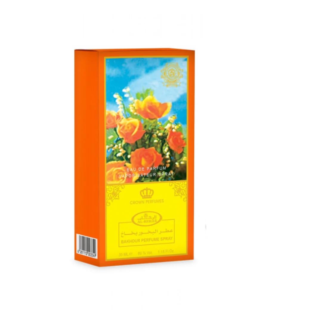 Al Rehab Bakhour Eau de Parfum Spray for Unisex, 1.15 Ounce