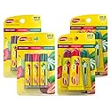 Carmex Daily Care Moisturizing Lip Balm with SPF 15, Multi-Flavor Lip Balm Pack, 12 Count (6 Tubes, 6 Sticks)