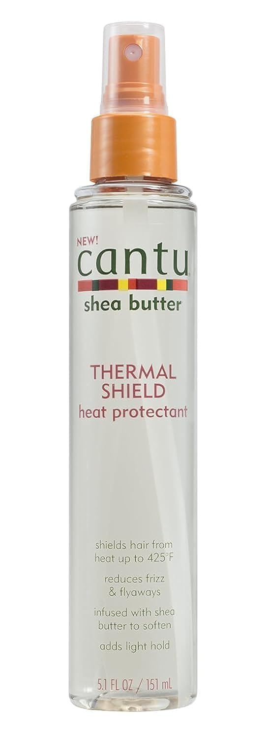 Cantu Shea Butter Thermal Shield Heat Protectant, 5.1 Fluid Ounce