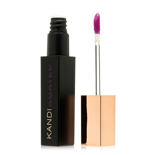 Kandi Koated Liquid Suede Lipstick [Promiscuous] Liquid Matte Lip Color | Intense Color Options, Non-Sticky, Paraben-Free, Cruelty-Free | Beauty &