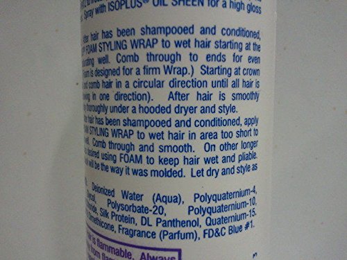 [ISOPLUS] FOAM STYLING WRAP FIRM HOLD 10 OZ