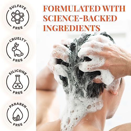 Biotin Hair Growth Shampoo and Conditioner Set for Men and Women - Thickening Treatment for Thinning Hair - Natural and Vegan DHT Blocker for Hair