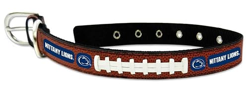 NCAA Penn State Nittany Lions Classic Leather Football Collar, Large