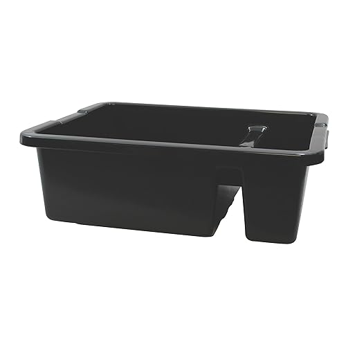 Tablecraft 22" x 15" Heavy-Duty Divided Tote Box