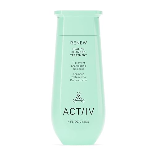 ACTIIV Renew Healing Shampoo Treatment | Improved Hair's Appearance, Promotes Scalp Health, Heals Damaged & Over-Processed Hair, Plant-Based