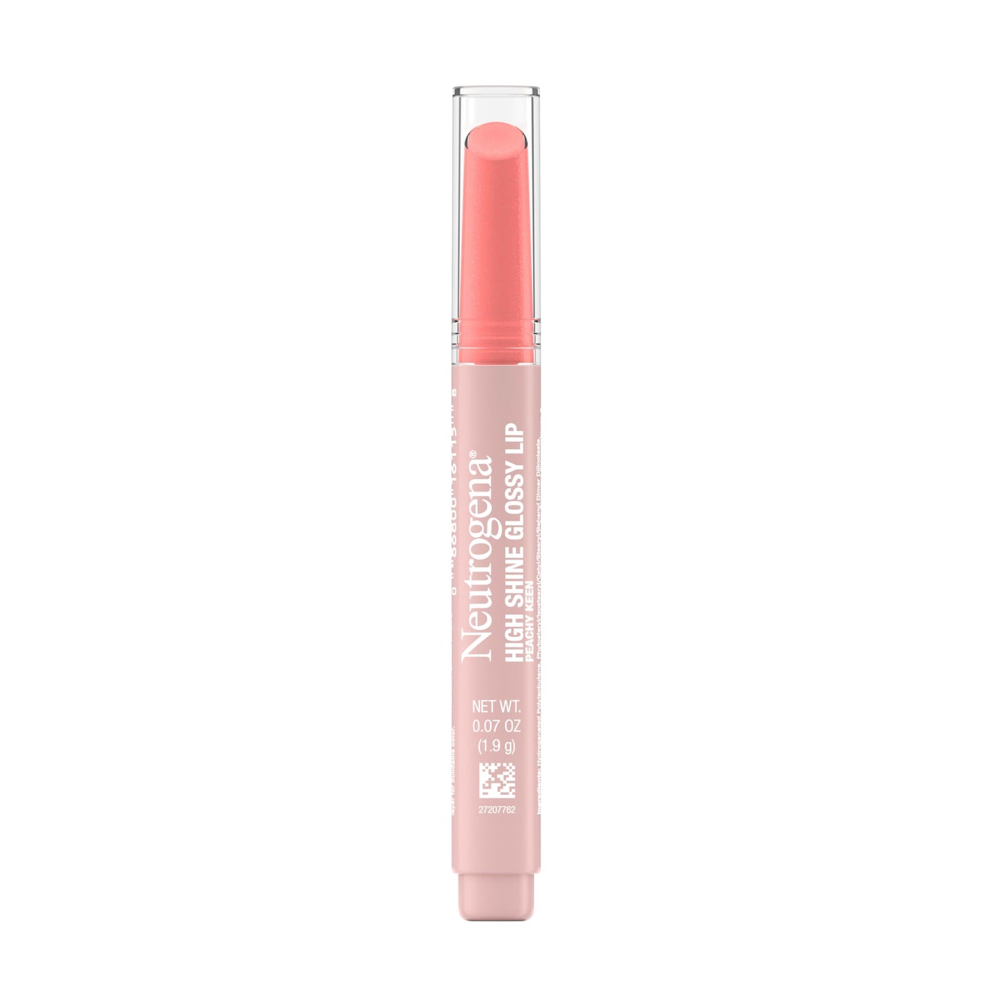 Neutrogena High Shine Glossy Lip, Nourishing Lip Gloss with Maracuja Oil, Antioxidant Vitamin E & Vitamins, Non-Retractable, Buildable Pigmented