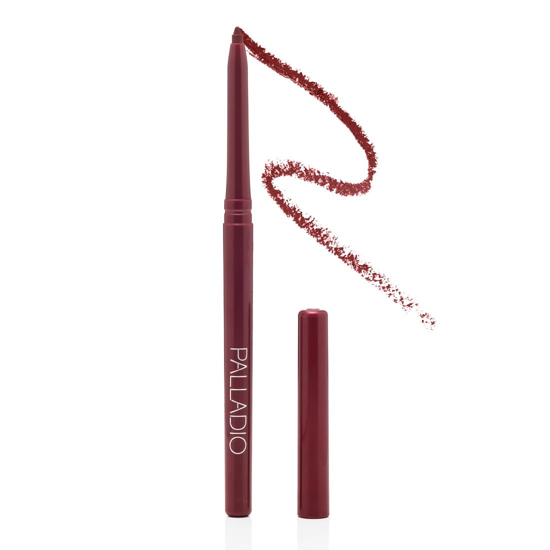 Palladio Retractable Waterproof Lip Liner High Pigmented and Creamy Color Slim Twist Up Smudge Proof Formula with Long Lasting All Day Wear No
