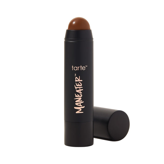 tarte maneater silk stick bronzer - Buildable Lightweight Cream Bronzer, Natural Matte Finish, Vegan & Cruelty-Free, full size, nightfall