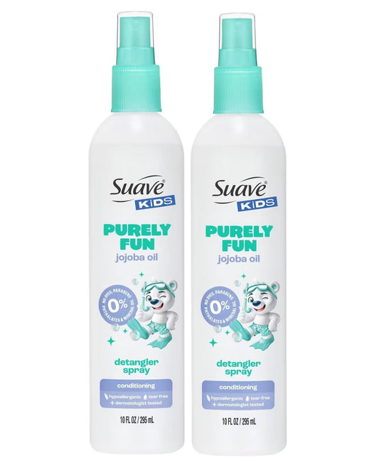 Suave Kids Detangler, Purely Fun, 10 Ounce (Pack of 2) Beauty & Personal Care Suave