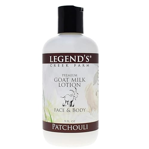 Legend's Creek Farm Goat Milk Lotion - Deeply Moisturizing Goat Milk Body Lotion for Body, Hand & Face - 9 oz Body Moisturizer with Shea Butter