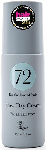 72 Hair Blow Dry Cream Anti Frizz Heat Protection