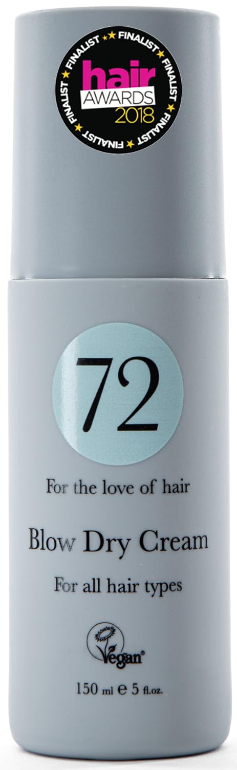 72 Hair Blow Dry Cream Anti Frizz Heat Protection