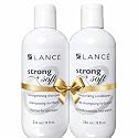 Hair Growth & Repair Shampoo and Conditioner Set with Rosemary, Minoxidil, Biotin, Argan & Keratin - eLANCÉ Strong + Soft - Anti Hair Loss, Frizz