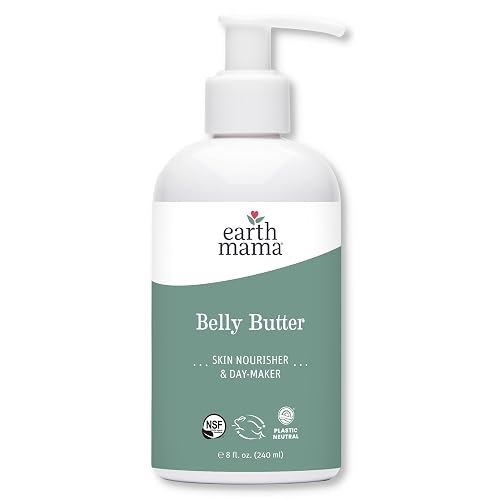 Earth Mama Belly Butter, Maternity Moisturizer for Dry Skin | Lotion for Pregnancy and Postpartum Recovery Self Care, Body Cream with Aloe, Fragrance Beauty & Personal Care Earth Mama