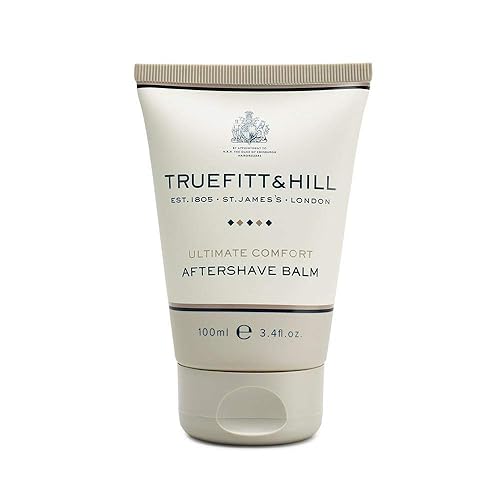Truefitt & Hill Luxury Aftershave Balm - Ultimate Comfort - Premium Soothing Moisturizer with Aloe Vera Extract - Ideal for Sensitive Skin, Razor…