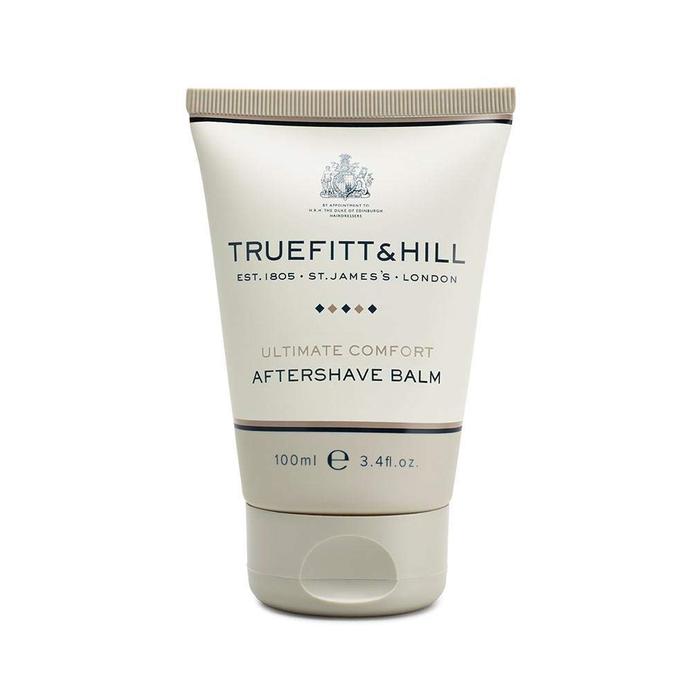 Truefitt & Hill Luxury Aftershave Balm - Ultimate Comfort - Premium Soothing Moisturizer with Aloe Vera Extract - Ideal for Sensitive Skin, Razor…