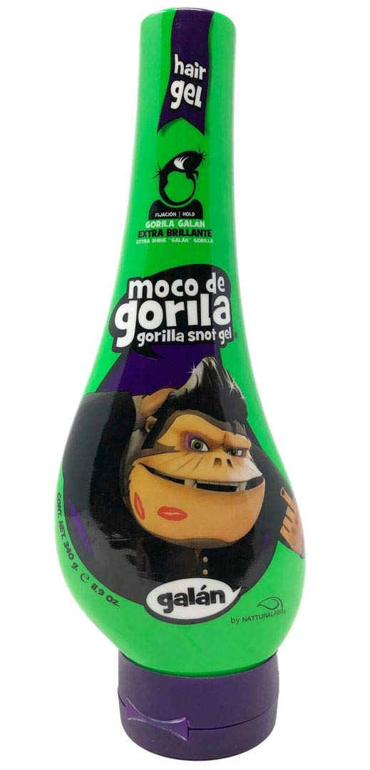 Moco de Gorila Galan Hair Gel | Extra Brillante Hair Styling Gel for Extreme Long-lasting Hold, Gorilla Snot Gel is the Ultimate Hair Gel to bring