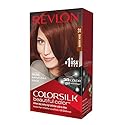 Revlon ColorSilk Haircolor, Dark Auburn, 4.40 Total Ounces (Pack of 3)