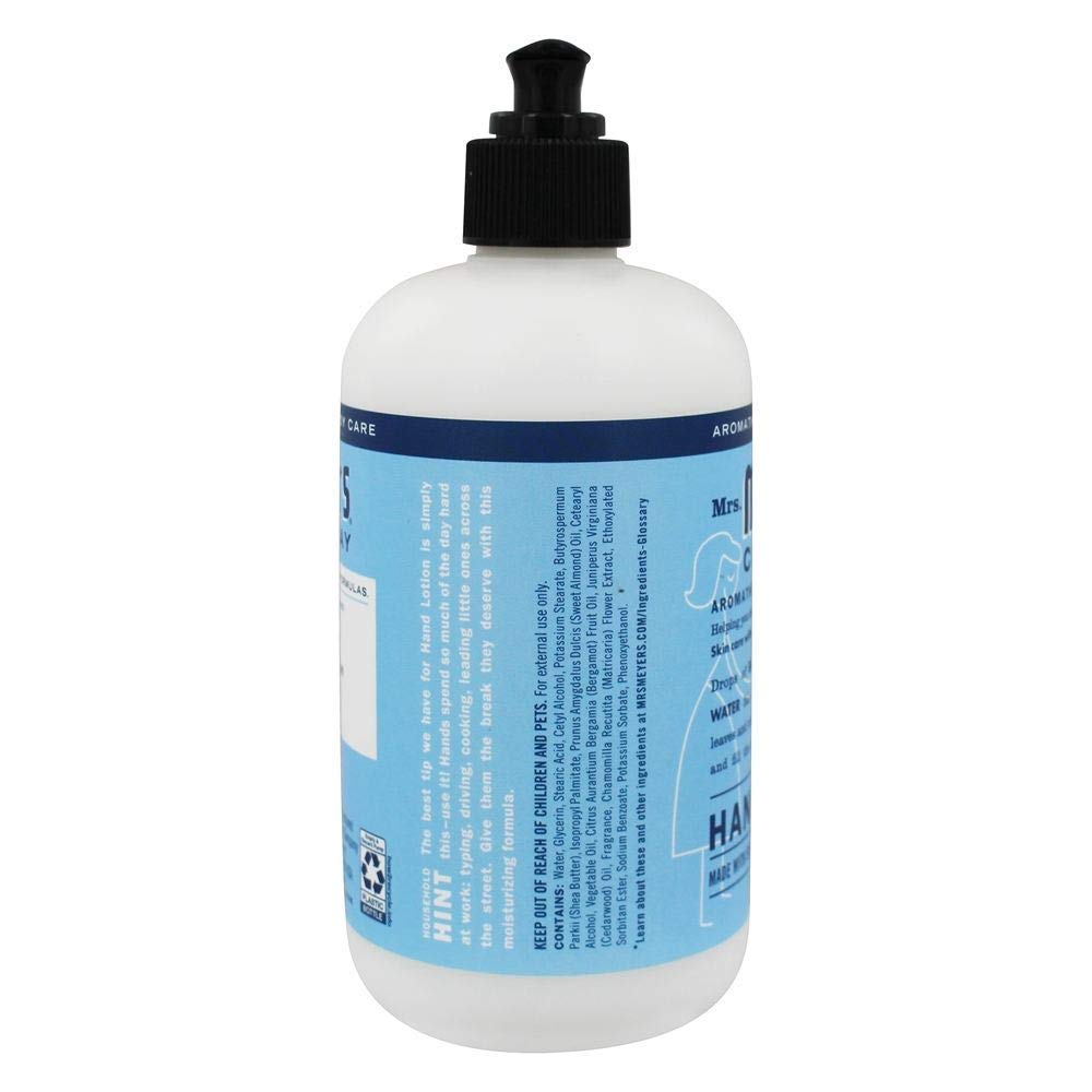 Lovely Annie MRS MEYER'S Rainwater Hand Lotion, 12 FZ 2-Packs