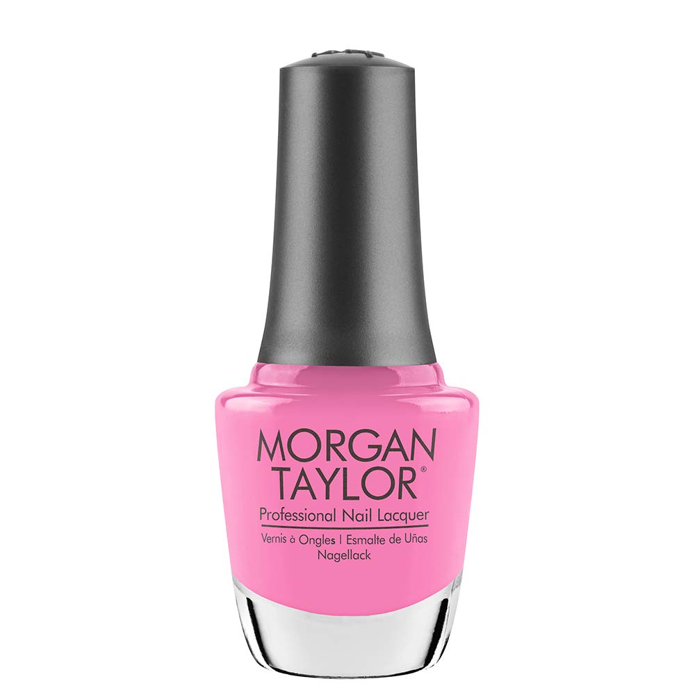 Morgan Taylor Nail Lacquer (Look At You, Pink-achu!) Hot Pink Professional Lacquer, Vibrant, Chip-Resistant, Fast-Drying, Long-Lasting, High-Shine Beauty & Personal Care Morgan Taylor