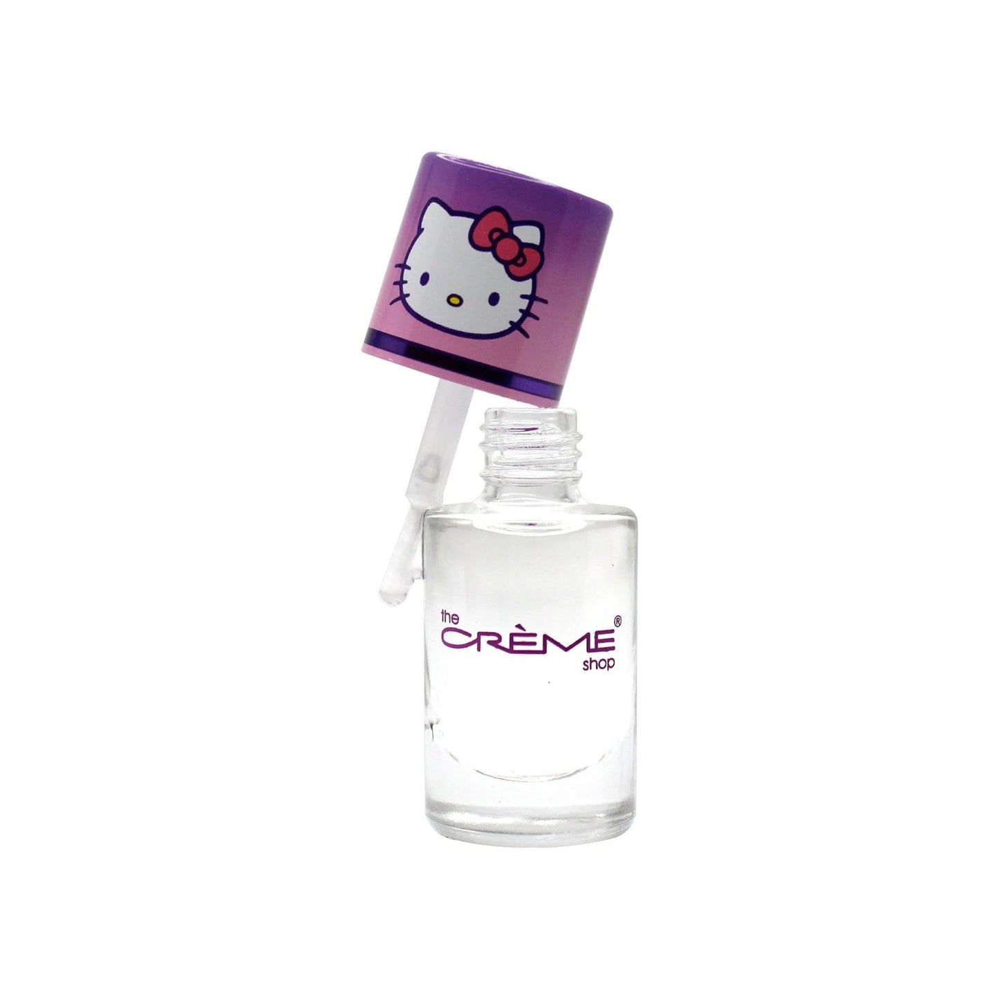 The Crème Shop X Hello Kitty (Purple) 50 Nail Decals + Clear Polish, Nail Stickers for Nail Art, Naik Kits Beauty & Personal Care The Crème Shop