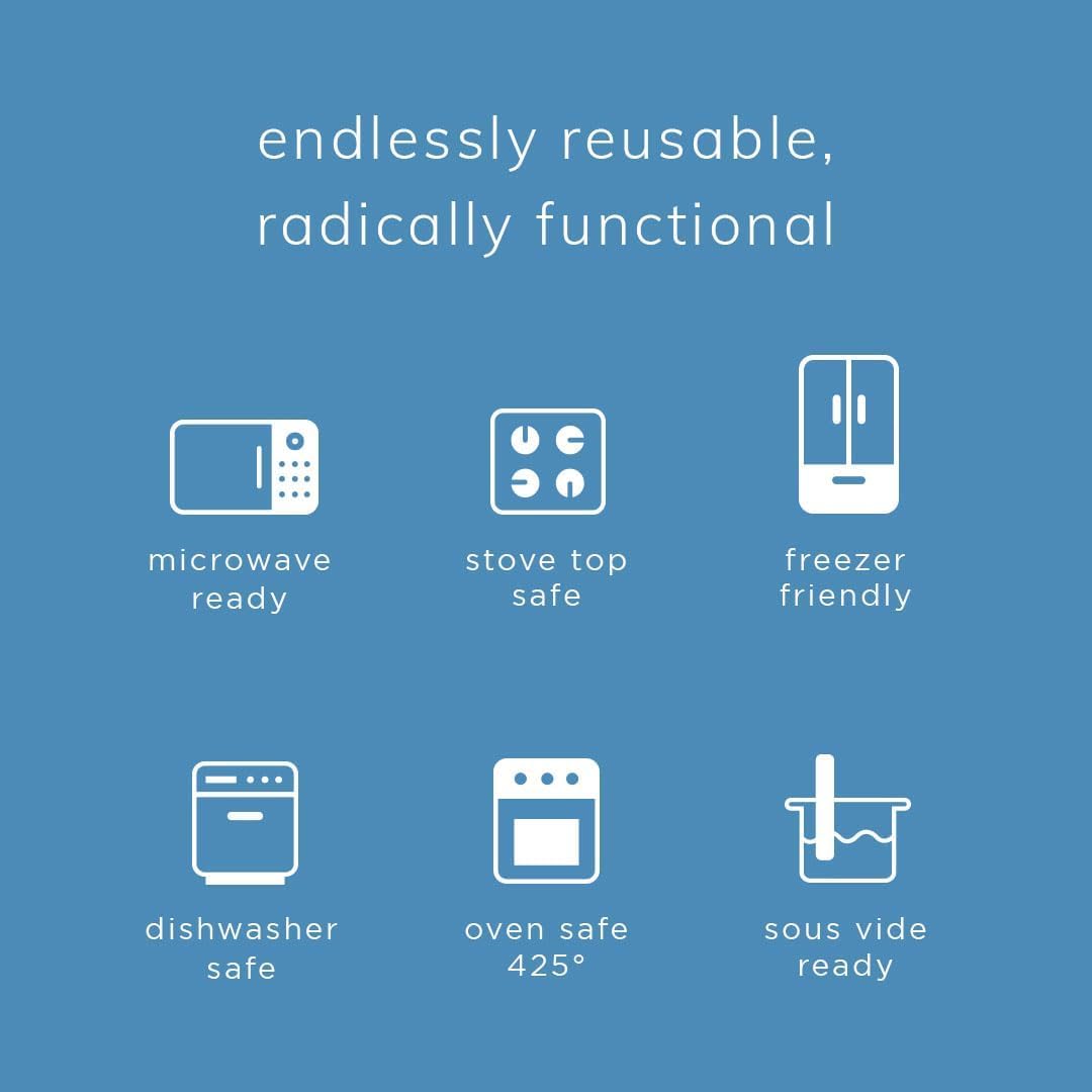 Stasher Platinum Silicone Food Grade Reusable Storage Bag, Rose Quartz (1/2 Gallon) | Reduce Single-Use Plastic | Cook, Store, Sous Vide, or Freeze…