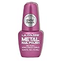 L.A. COLORS Metal Nail Polish, Rose Mimosa CNL152