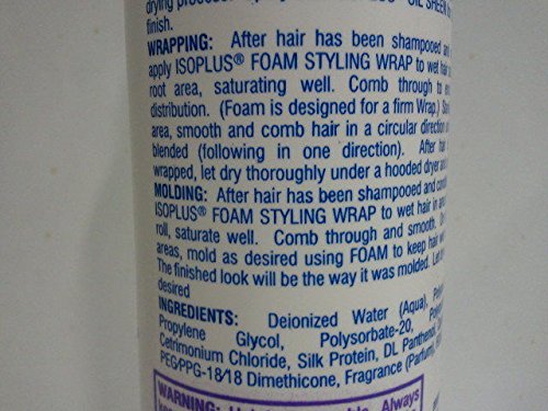 [ISOPLUS] FOAM STYLING WRAP FIRM HOLD 10 OZ
