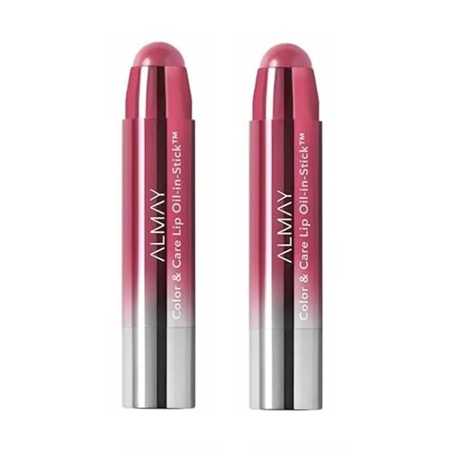 Almay Pack of 2 Color & Care Lip Oil-in-Stick, Cake Walk 140