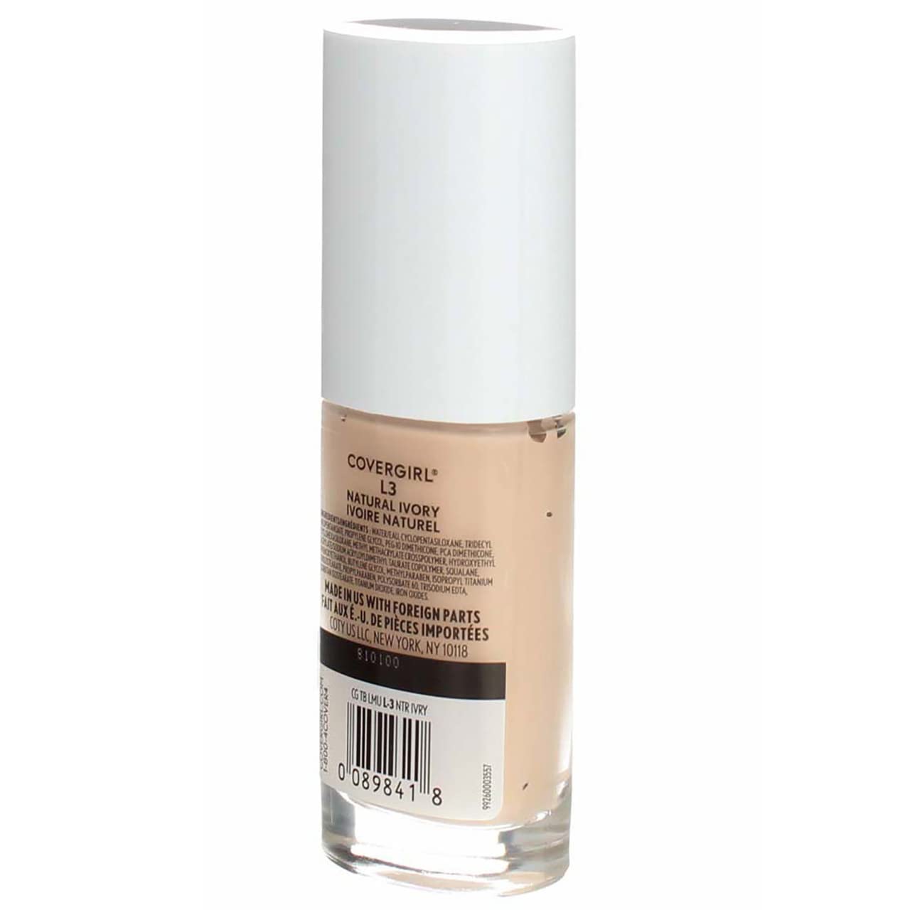 Cover Girl 00984 L-3nat Iv Natural Ivory Trublend Liquid Foundation