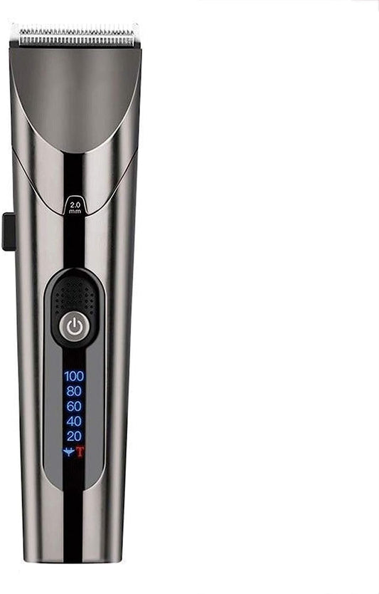 GLESVOWIO Barber Hair Trimmer LED Screen Washable Electric Clipper Rechargeable Professional Machine for Men Beard Beauty and Personal Care GLESVOWIO