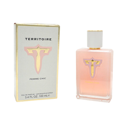 Territoire Femme Chic Women's Eau De Parfum 3.4 Fl Oz Beauty & Personal Care B&D Diamond O Fragrances