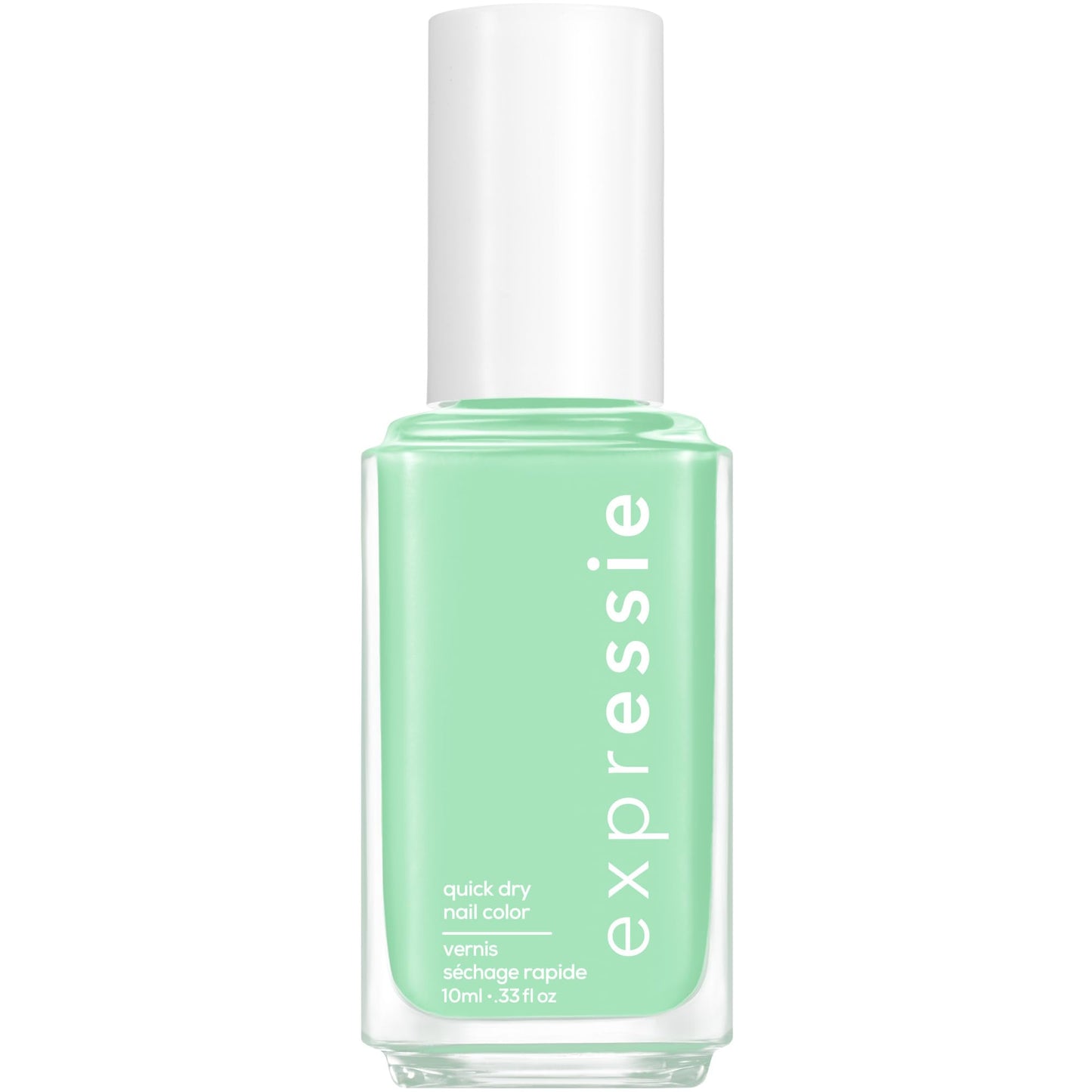 essie Expressie Nail Polish, Quick-Dry Mint Green Nail Polish, Vegan, Express To Impress, 0.33 fl oz Beauty & Personal Care essie